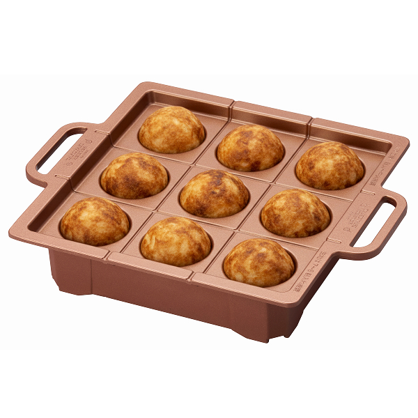 たこ焼き器「感動！たこ焼きマイスター NANIWA」直火専用プレート